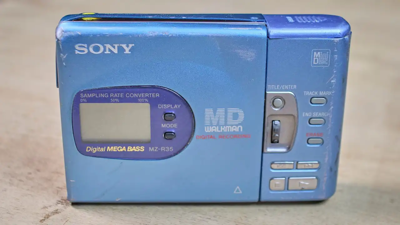 MiniDisc سوني